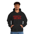 Memento Mori hoodie | Red Script Memorial Phrase Sweatshirt