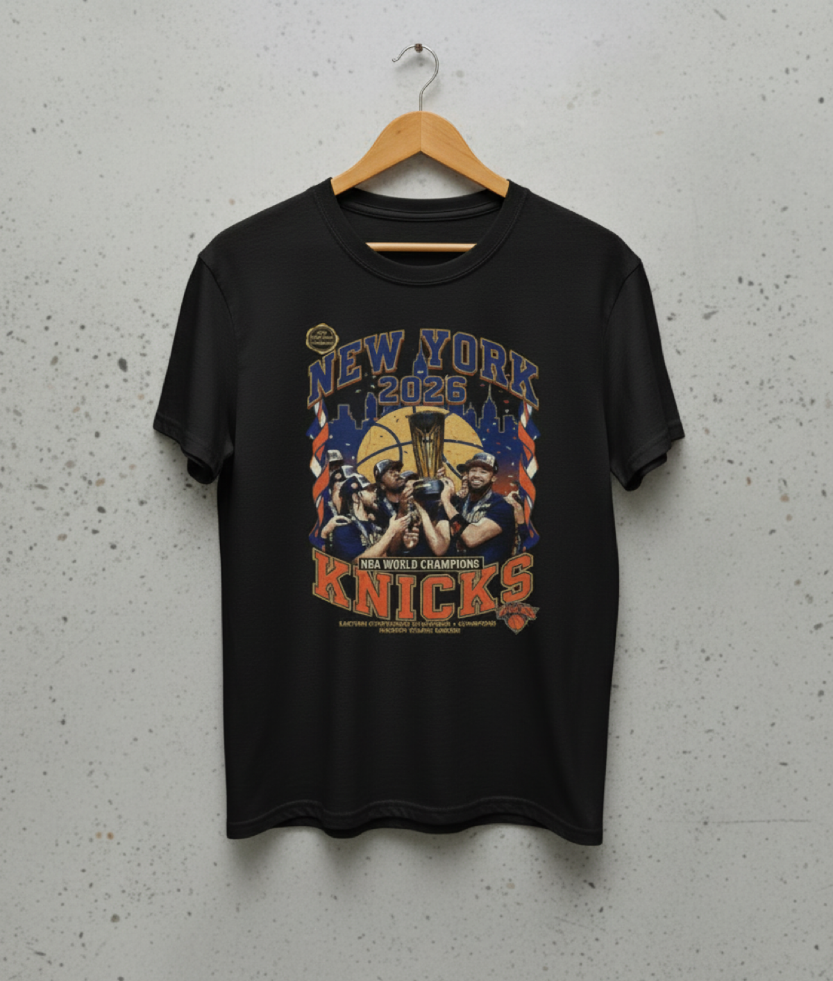 New York Knicks 2025 Championship Retro T-Shirt