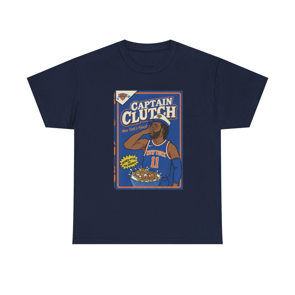 Captain Clutch Jalen Brunson Tee | basketball player graphic