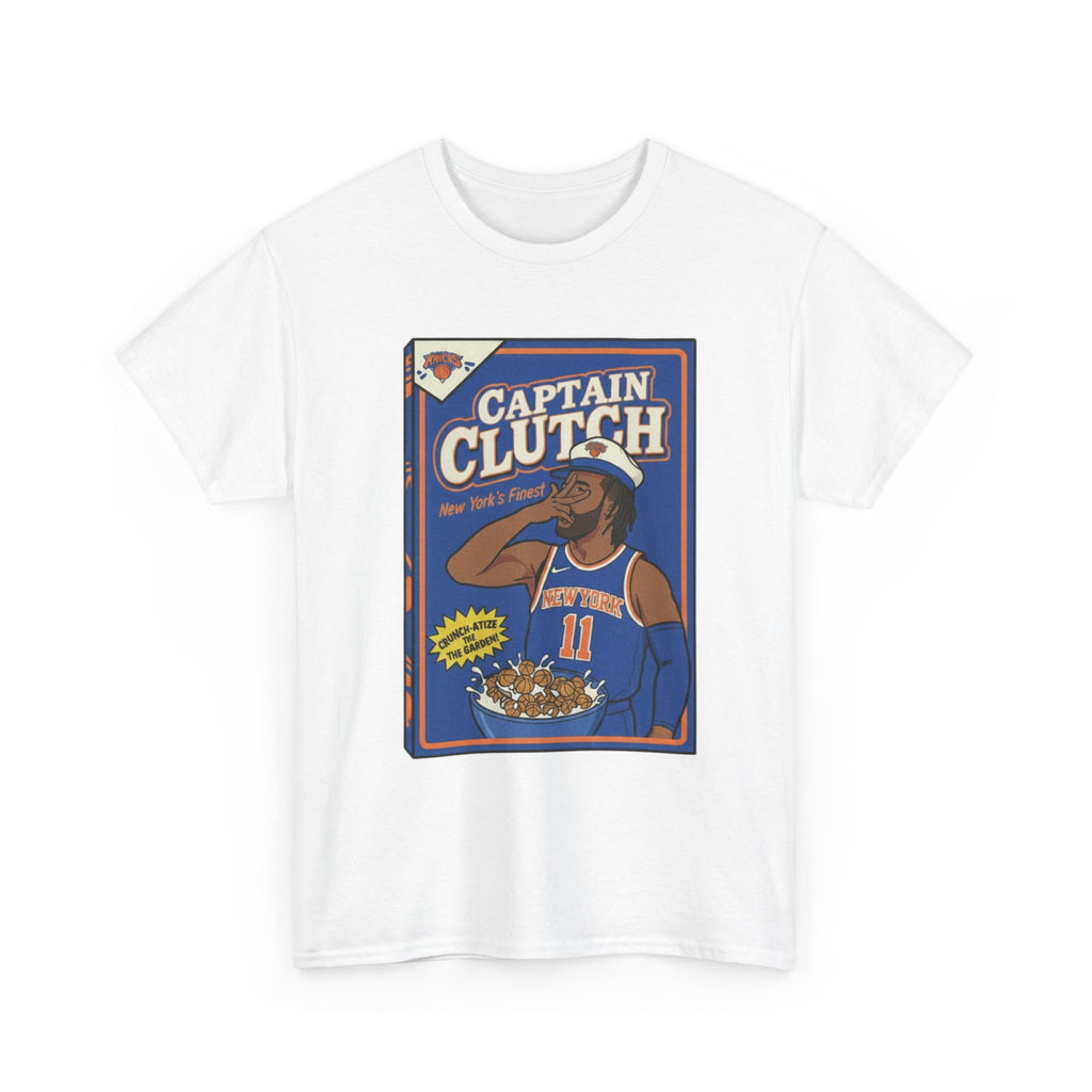 Captain Clutch Jalen Brunson Tee | basketball player graphic