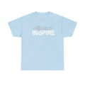 Aspire to Inspire T-Shirt | Inspirational Typography Tee