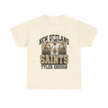 New Orleans Saints Tyler Shough Tee | Custom Name Jersey Style