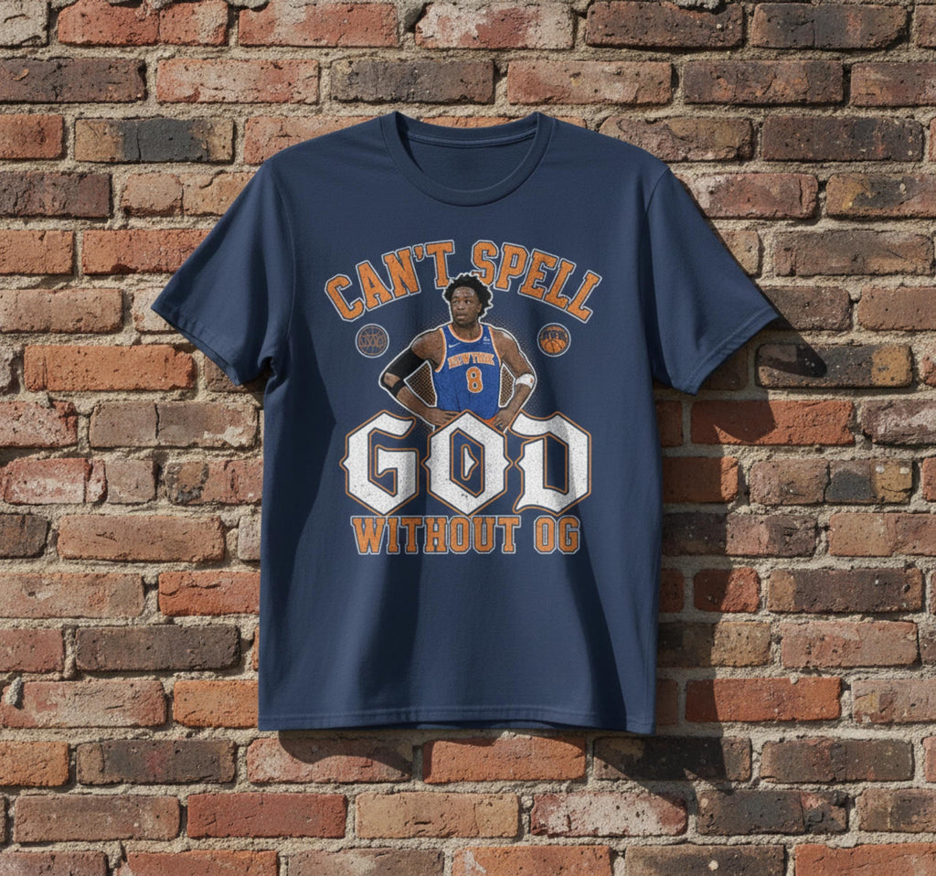 Can't Spell God Without OG T-shirt | Knicks Graphic Tee