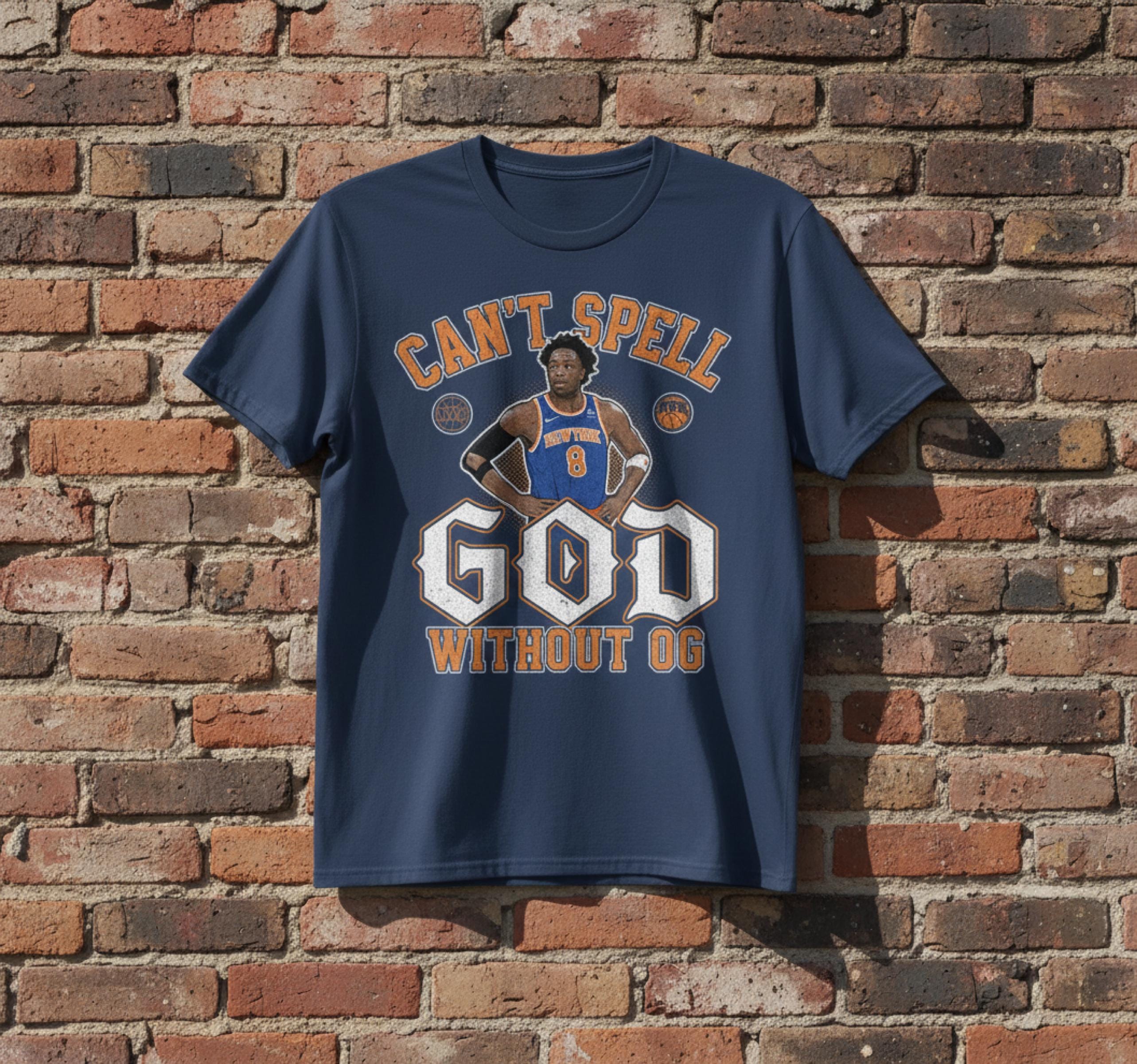 Can't Spell God Without OG T-shirt | Knicks Graphic Tee