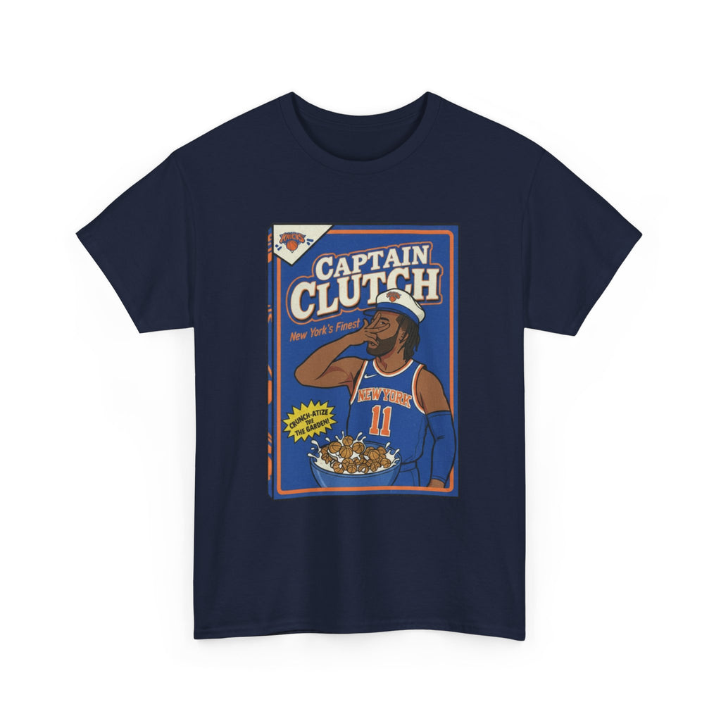 Captain Clutch Jalen Brunson Tee | basketball player graphic