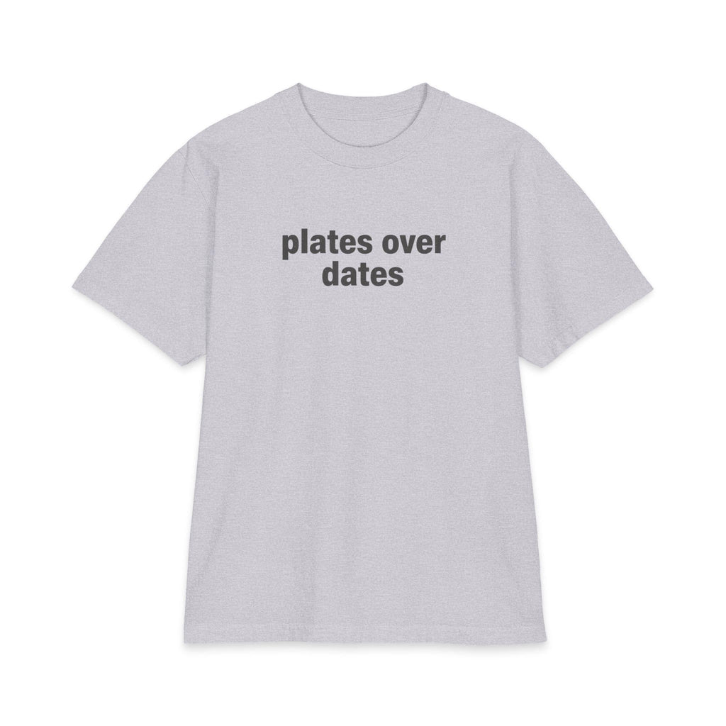 Plates Over Dates T-Shirt | Oversized Tee