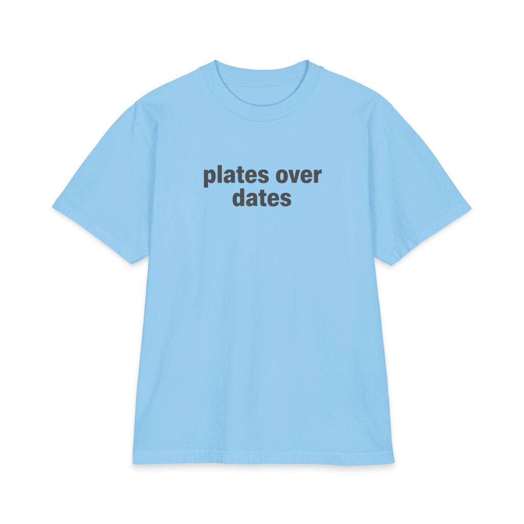 Plates Over Dates T-Shirt | Oversized Tee